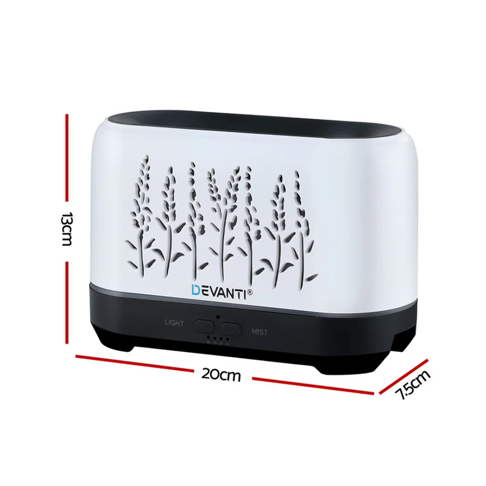 DS NA Devanti Aroma Diffuser Aromatherapy Flame 200ml - Image 3
