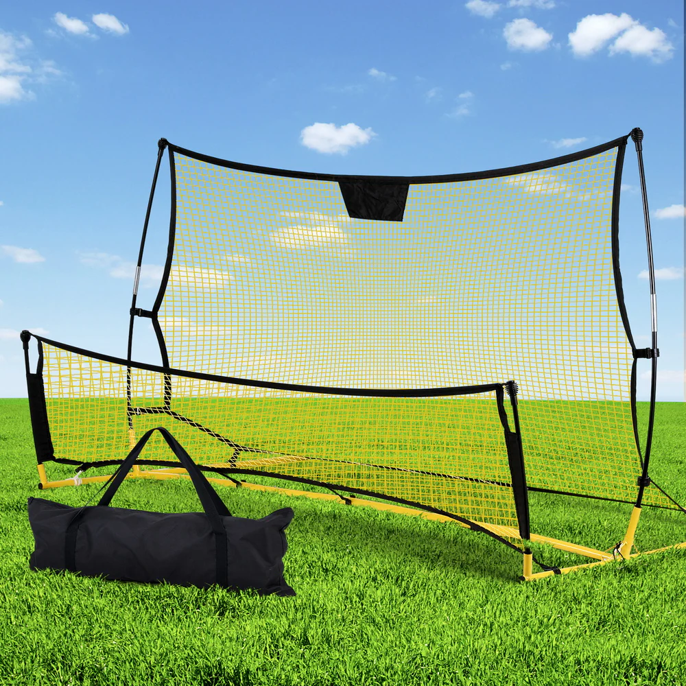 DS NA Everfit 2.1m Football Soccer Net Portable Goal Net Sports Training Yellow - Image 7
