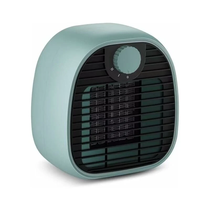 DS NA Fan Heater, 650/1000W Electric Fan Heater, Overheat & Tip-Over Protection - Image 2