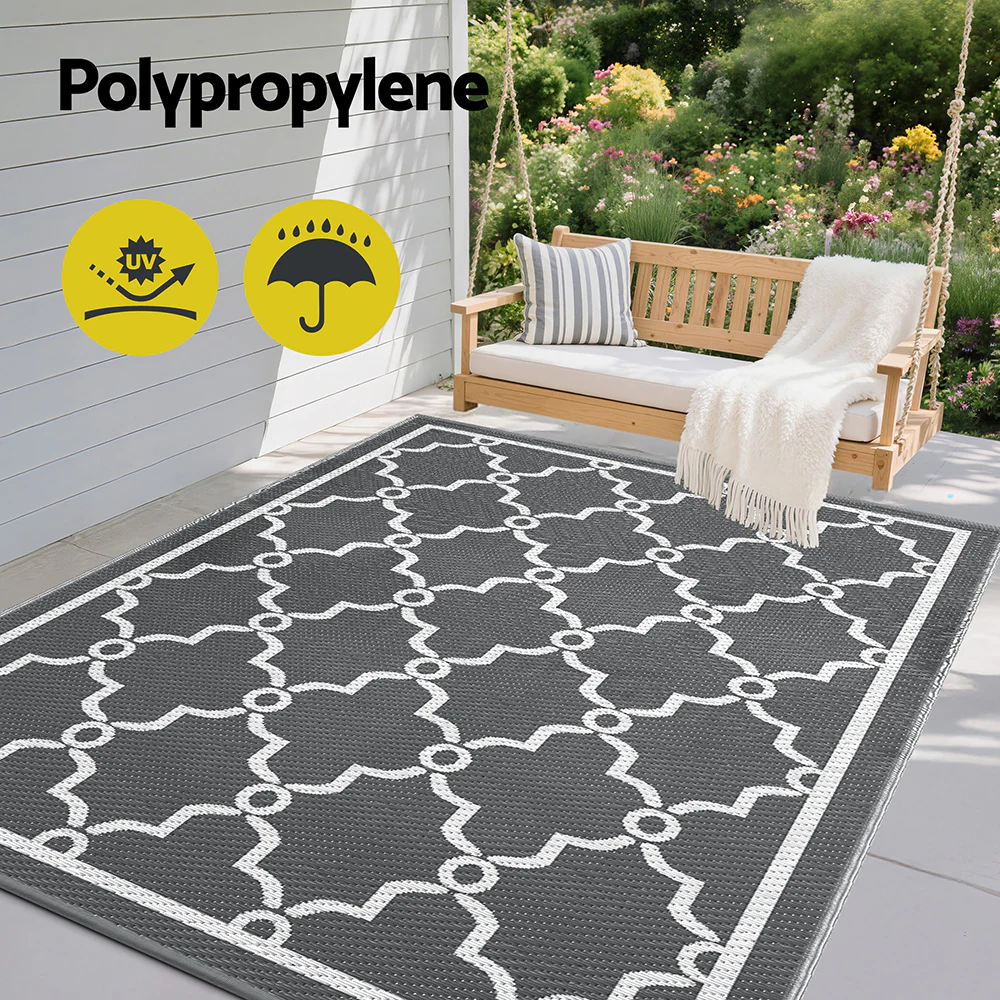 DS NA Gardeon Outdoor Rugs 152x244cm Large Carpet Reversible Area - Image 5