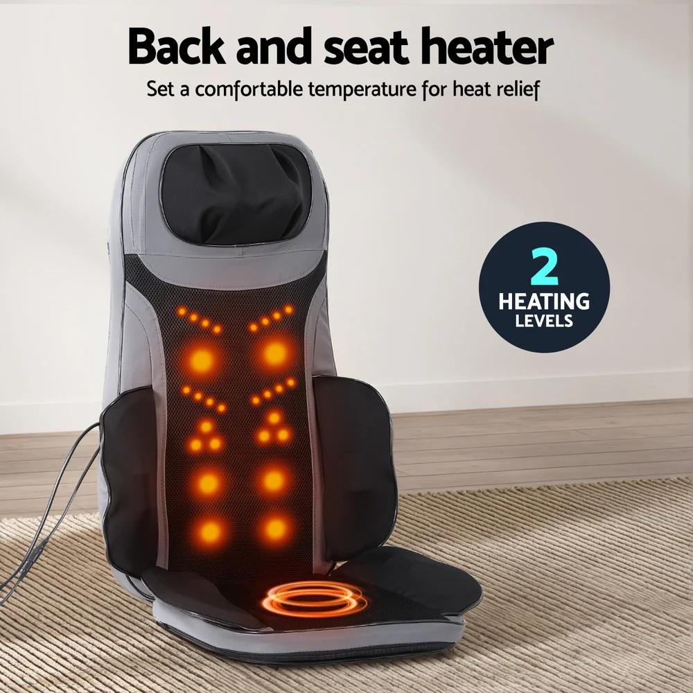 DS NA Livemor 8-nodes Full Back Massage Cushion Heating Massage Seats - Image 5