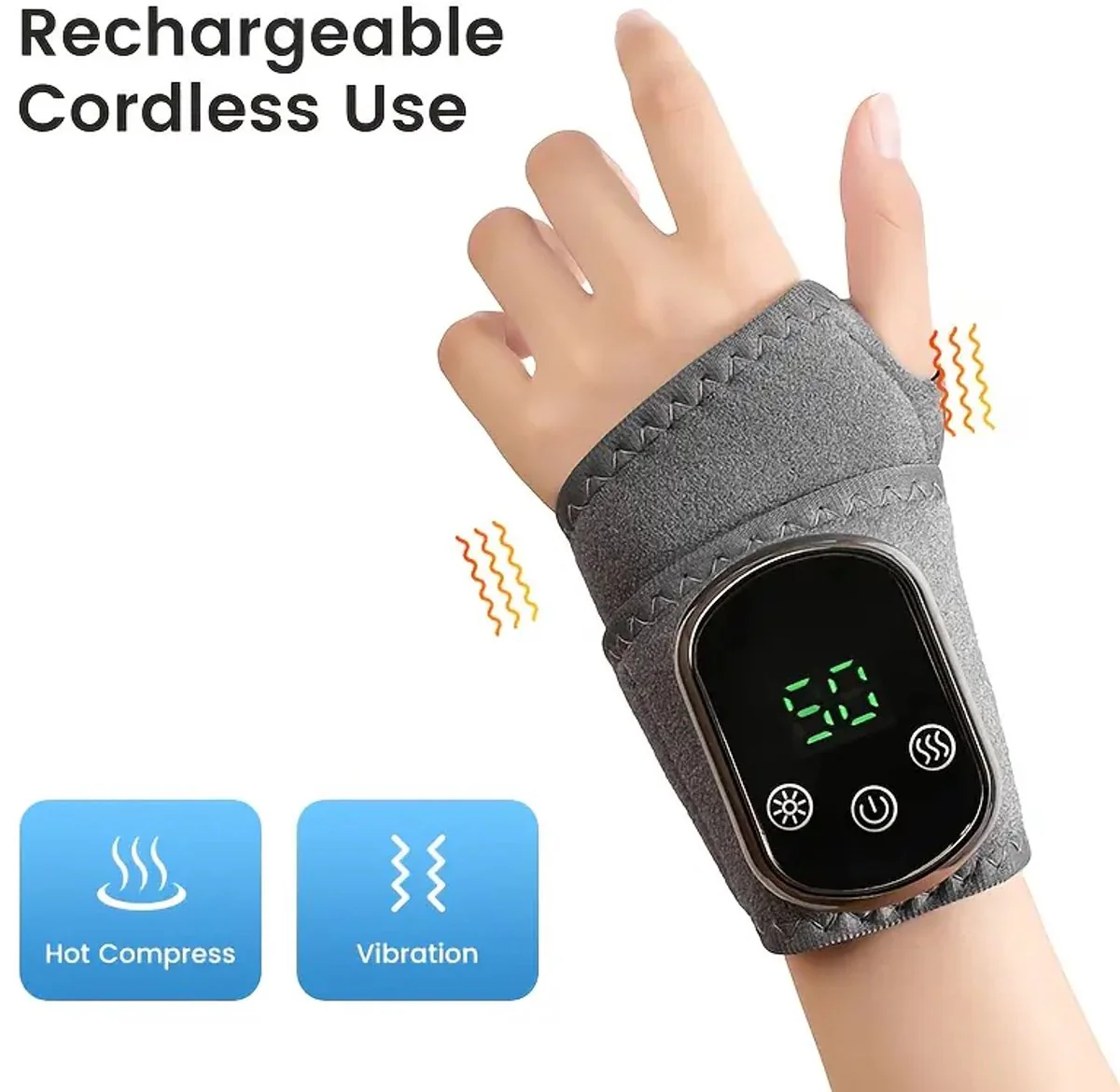 DS NA Massage devices - Hand massager - Wrist massager - Vibration massage - Mas - Image 5