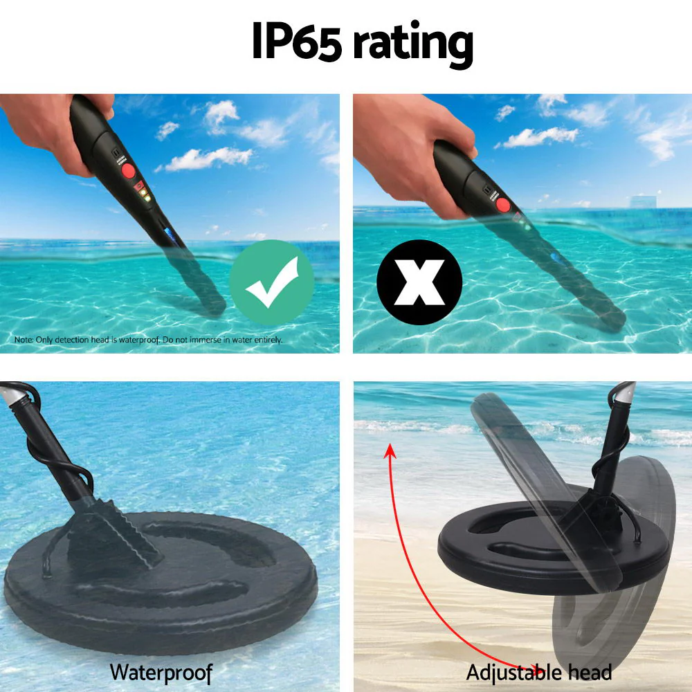 DS NA Metal Detector Pinpointer Deep Sensitive Treasure Gold Hunt Digger 220MM - Image 6