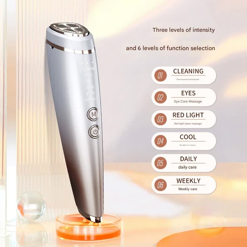 DS NA Multi-Function Facial Beauty Device - 6 Modes, 3 Intensity Levels - Image 2