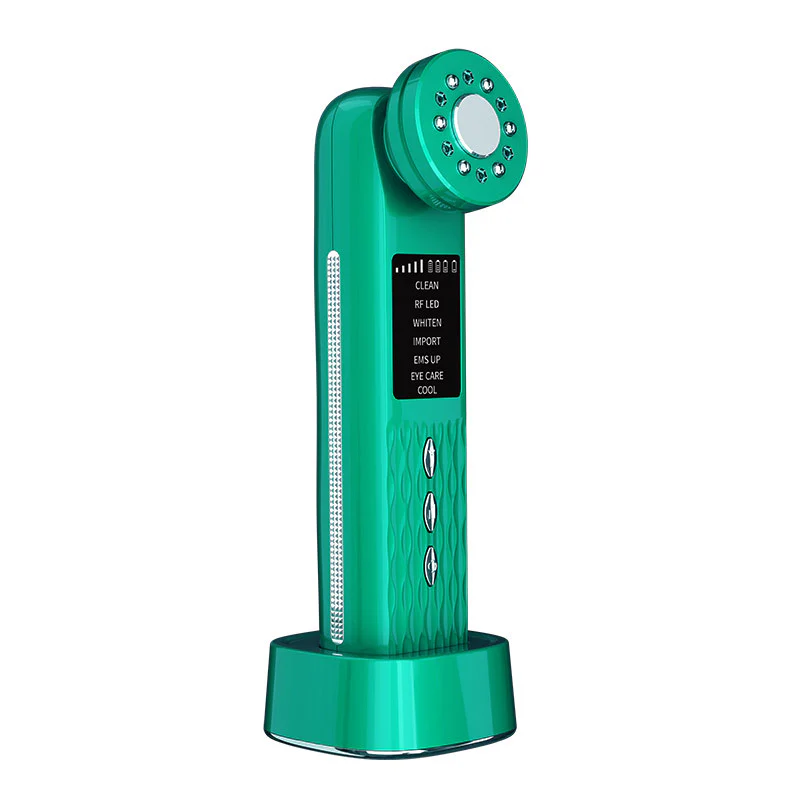DS NA Multi-Functional Facial Beauty Device - Ultrasonic, EMS, RF LED, Cool - Gr