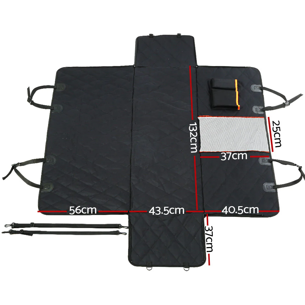 DS NA Pet Car Seat Cover Dog Protector Hammock Back Waterproof Belt Non Slip Mat - Image 2