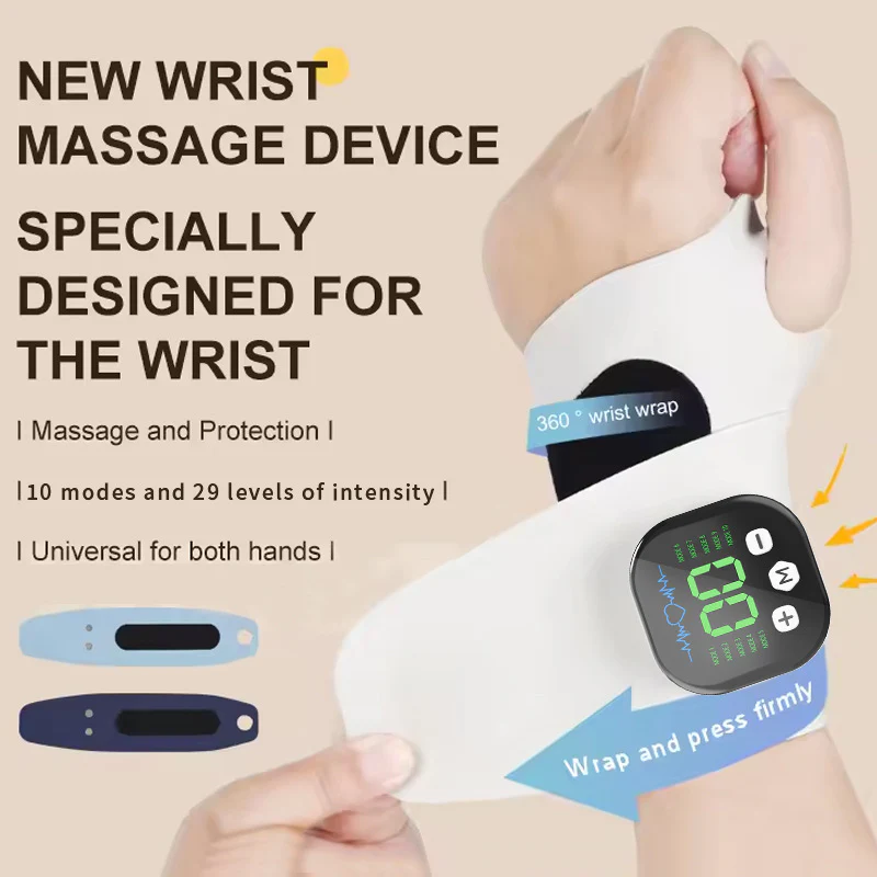 DS NA Smart Wrist Massage Brace with 10 Modes & 29 Intensity Levels - Image 2