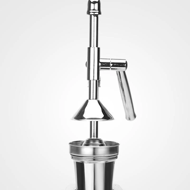 DS NA Stainless Steel Manual Press Fruit Squeezer Handheld Orange Lemon Maker Ve - Image 4