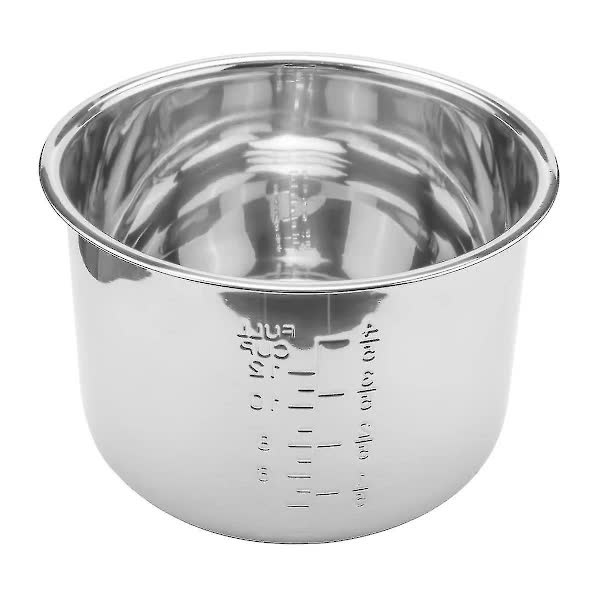 DS NA Stainless Steel Pressure Cooker Inner Pot 6L Compatible with Rice Cooker - Image 2
