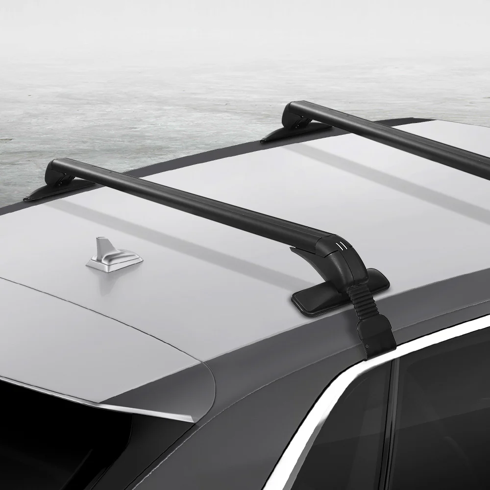 Universal Car Roof Rack Cross Bars 90cm Aluminium Adjustable Lockable 45kg - Image 7