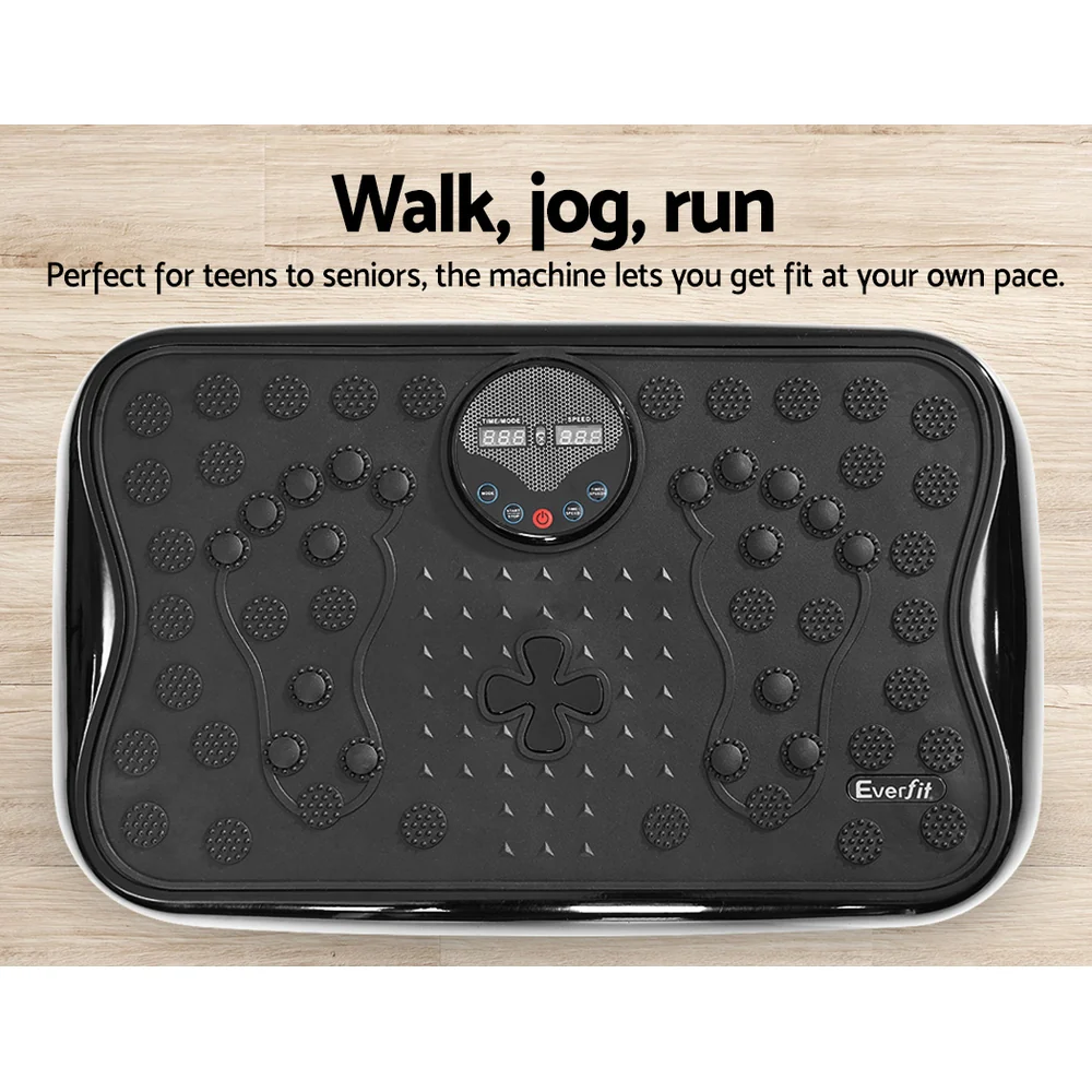DS NA Vibration Machine Machines Platform Plate Vibrator Exercise Fit Gym Home - Image 4