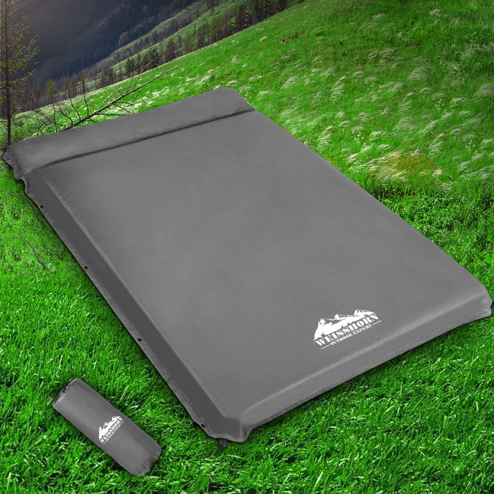 DS NA Weisshorn Double Size Self Inflating Mattress - Grey - Image 7
