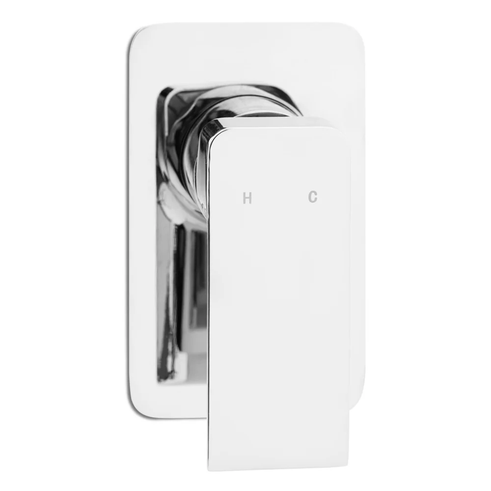 DS NA WElS 8'' Rain Shower Head Mixer Square High Pressure Wall Arm DIY Chrome - Image 3