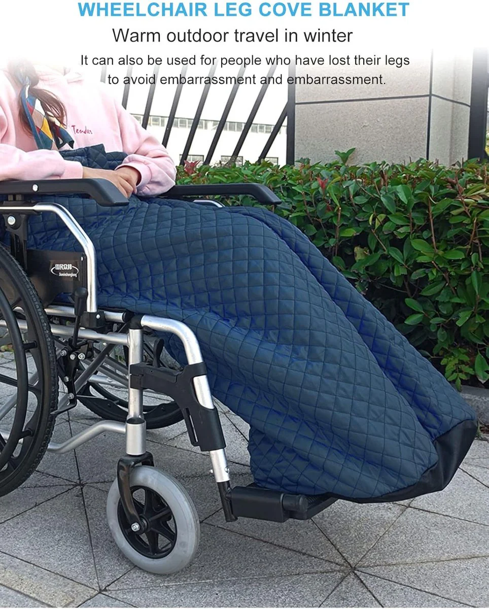 DS NA Wheelchair Blanket Footmuff – Windproof & Waterproof Unisex Cashmere - Image 4