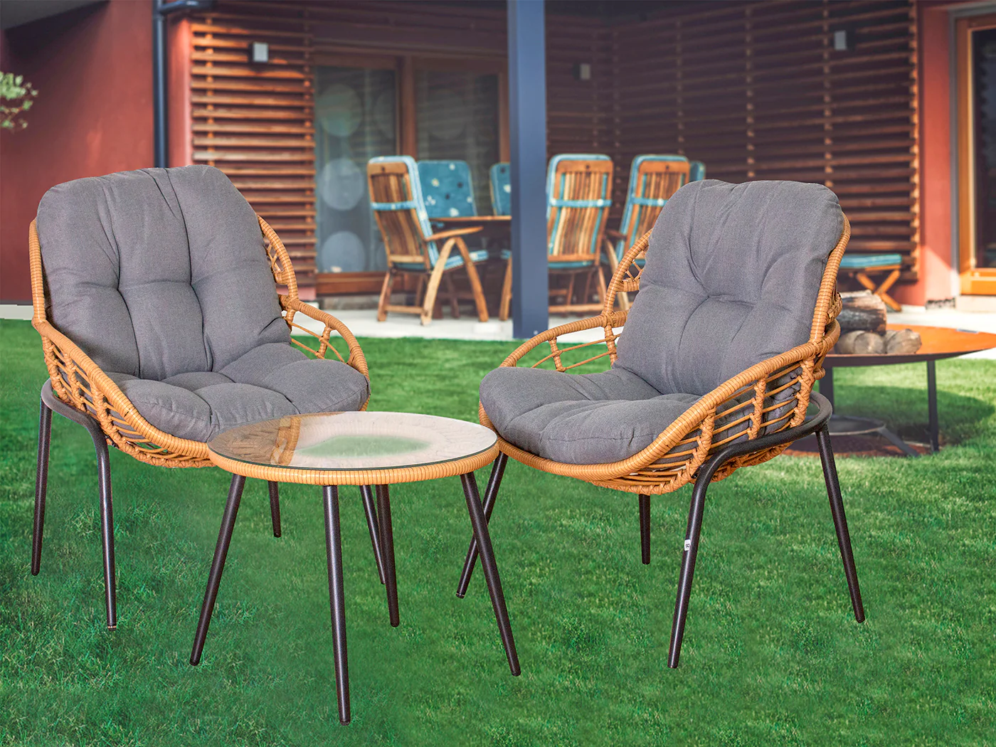 Naturlig 3-Piece Bistro Set - Image 3