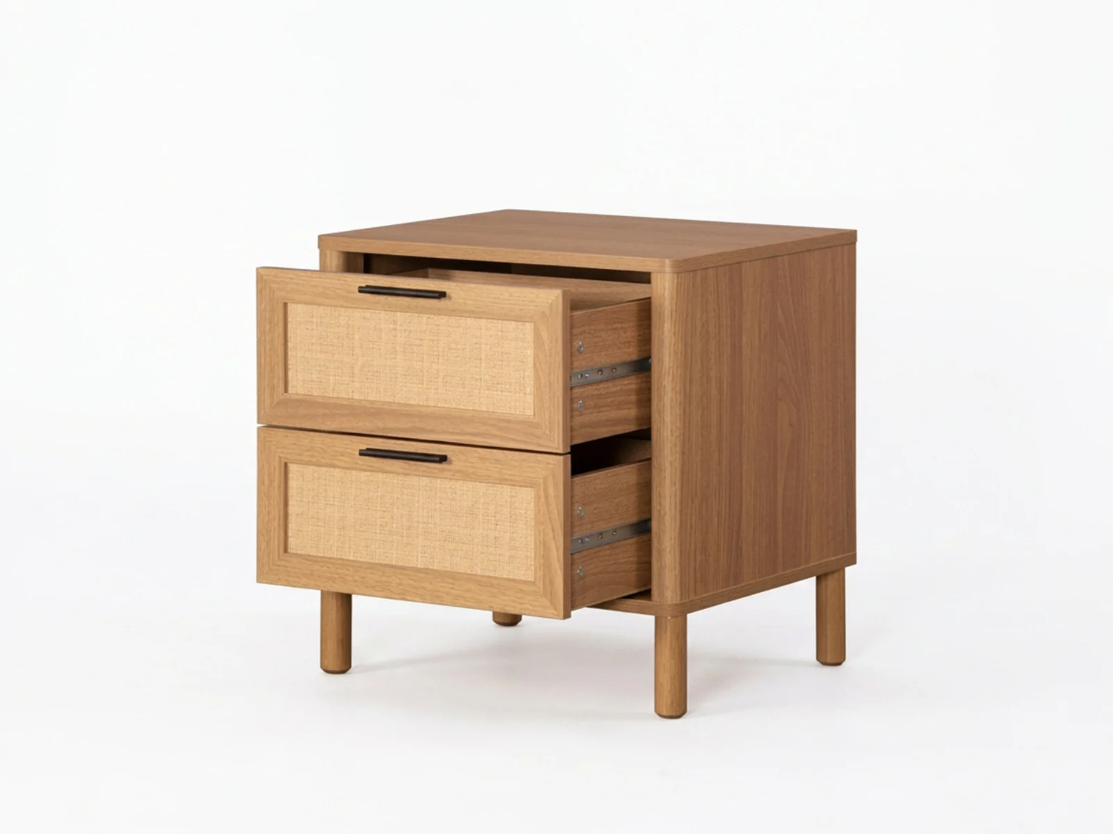 Naturlig Plus 2-Drawer Bedside Table - Image 6