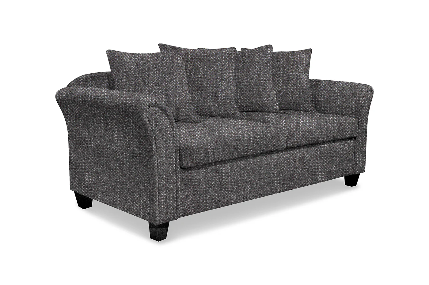 DS NZ Made Chika 3+2+1 Sofa Set - Kido Black - Image 4