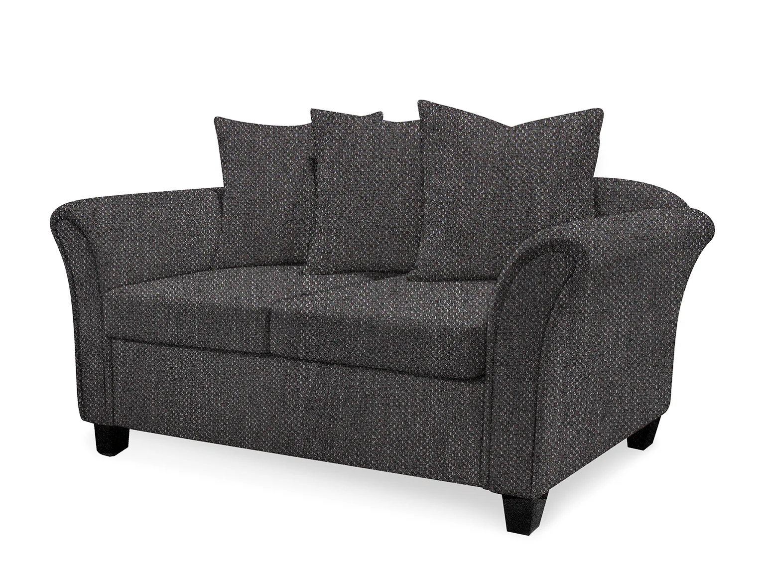 DS NZ Made Chika 3+2+1 Sofa Set - Kido Black - Image 6