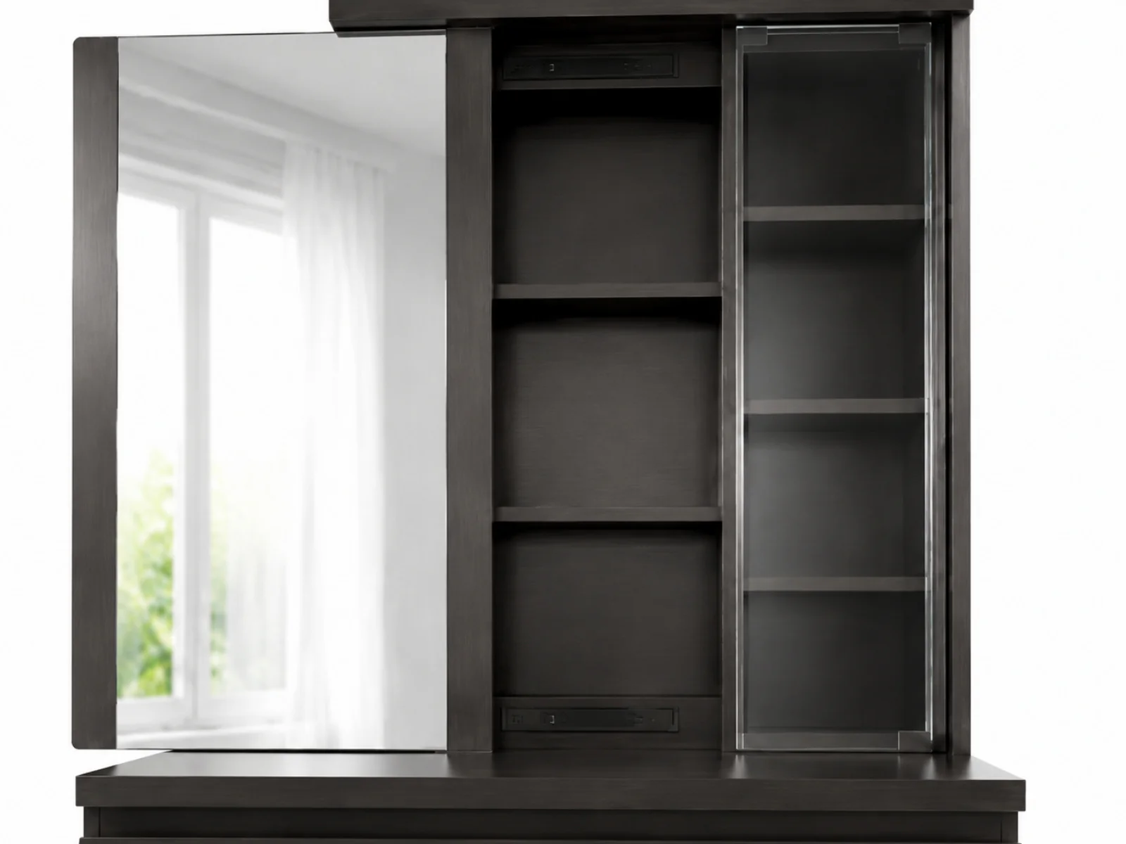 Tiko 3-Drawer Dresser - Black Oak - Image 9