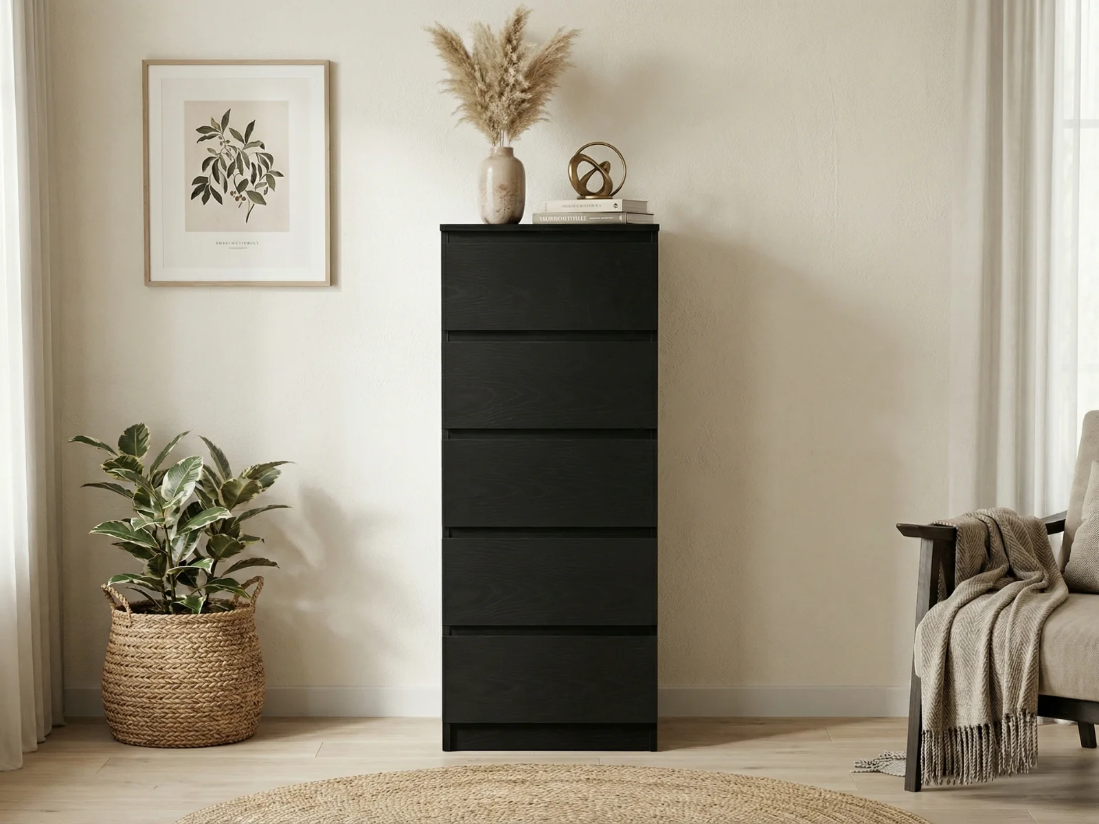 DS Xclusive 6-Drawer Slim Tallboy - Image 3