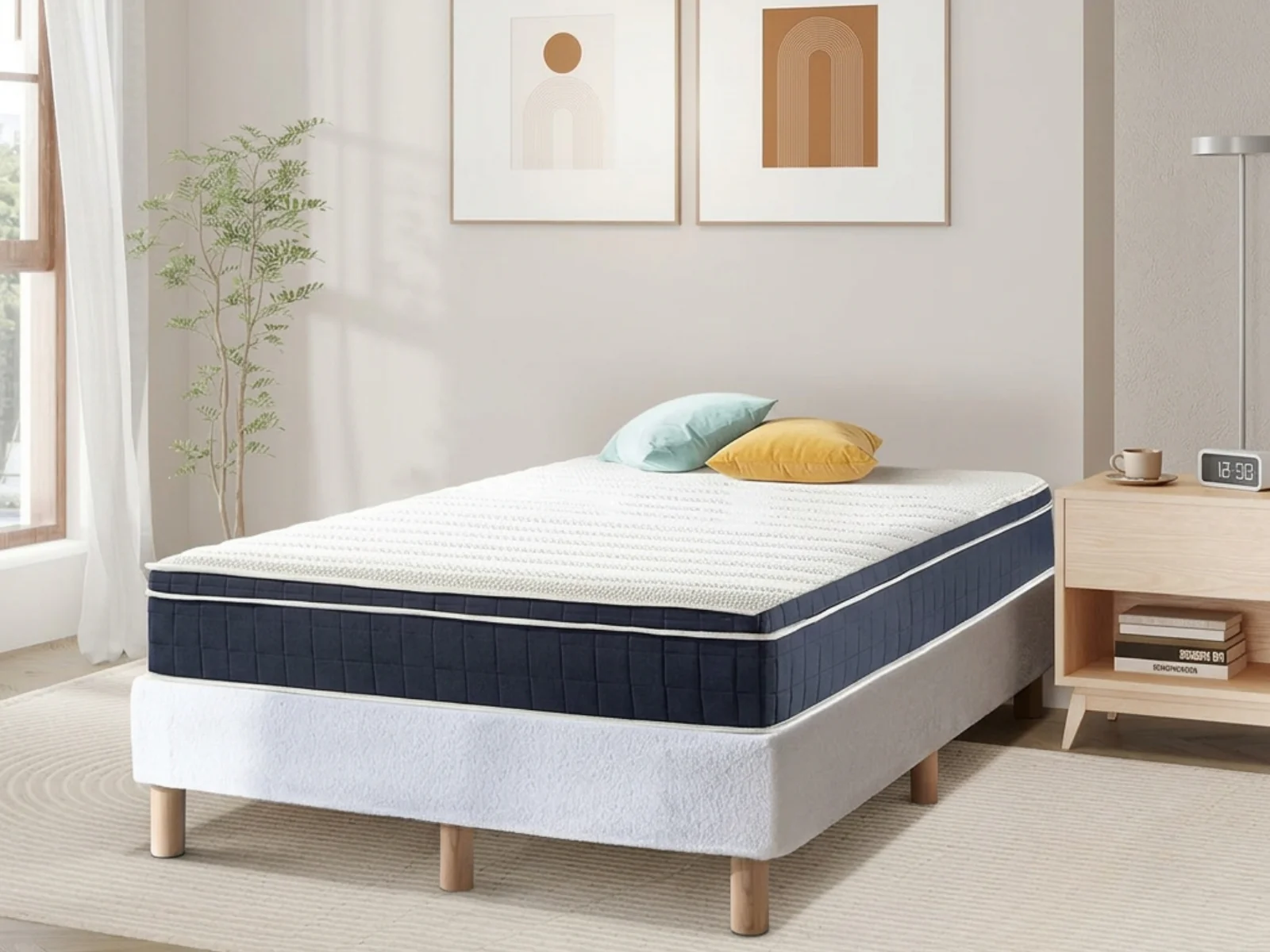 Xclusive Boucle Bed Base - King Single - Image 3