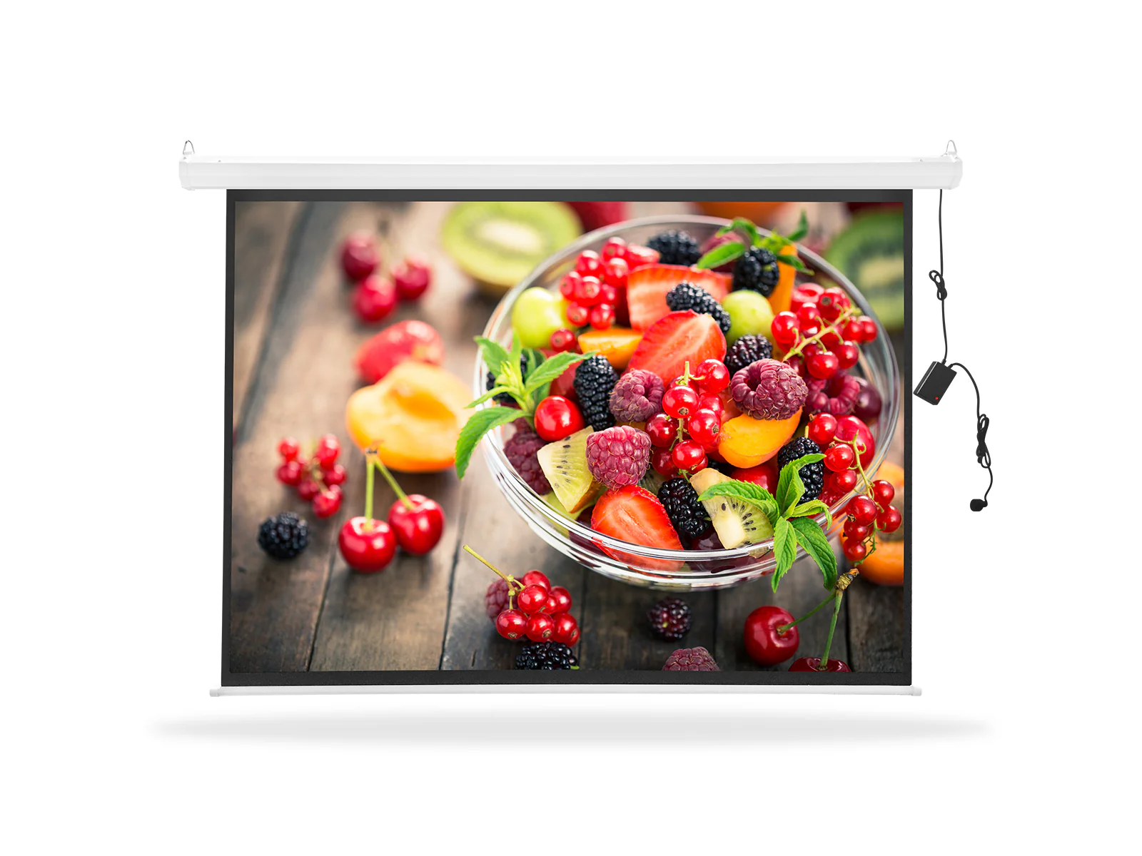 100 Inches Electric Motorized Projector Screen with Wireless Remote - Image 8