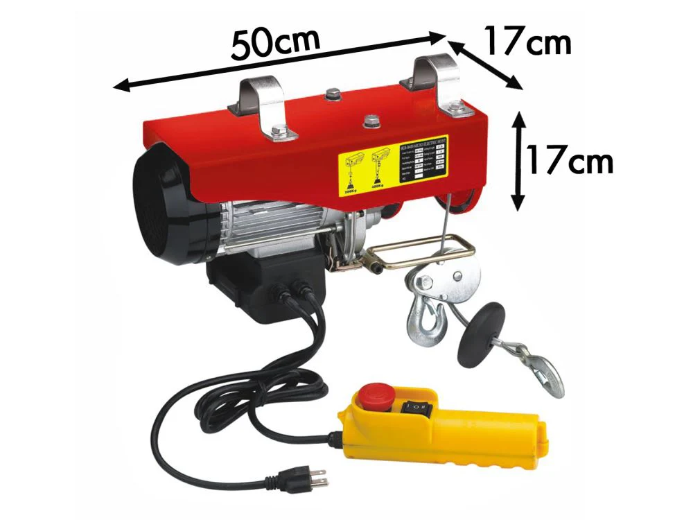 250/500kg Electric Hoist Winch with Lifting Cable - Image 7
