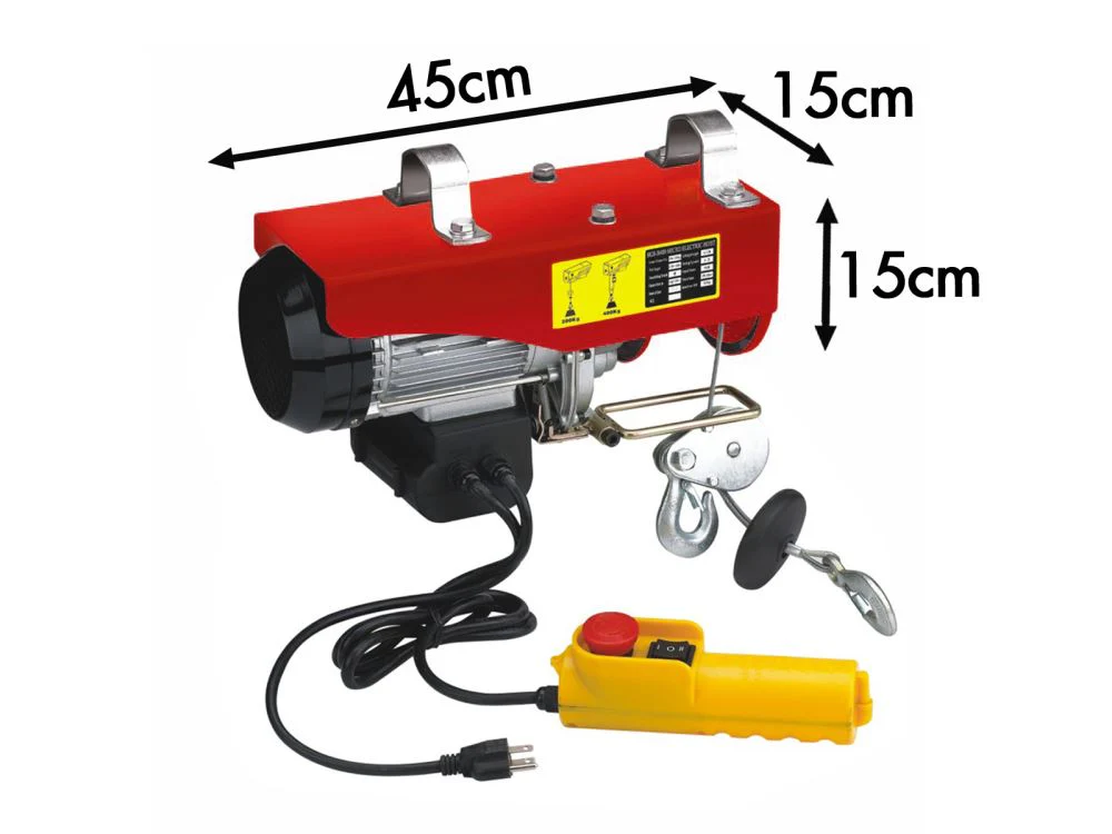300/600kg Electric Hoist Winch with Lifting Cable - Image 7