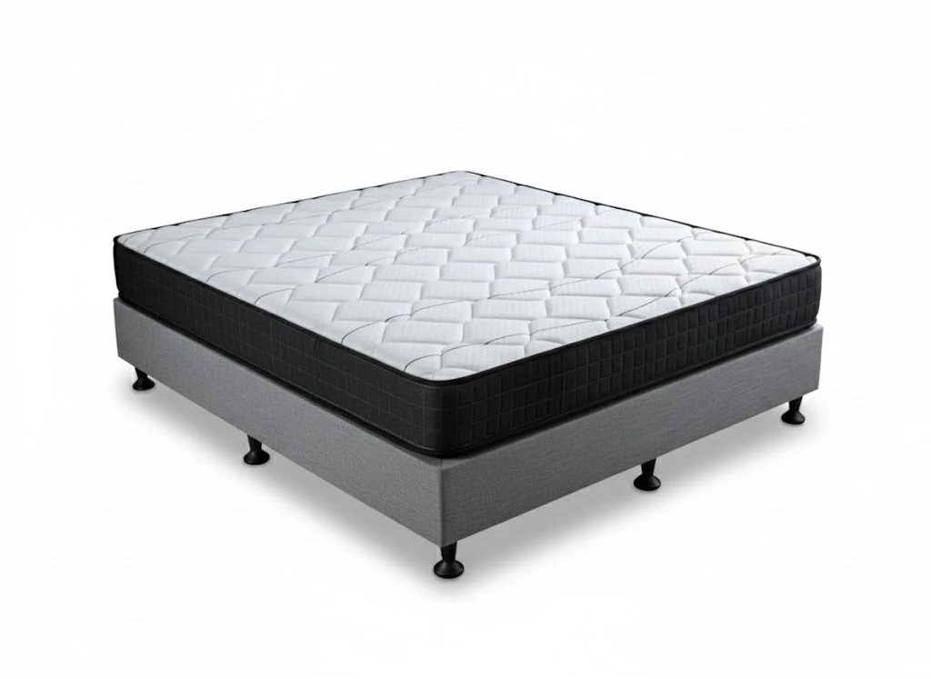 Enkel Bed Base & Xclusive Pocket Spring Mattress X20 Queen