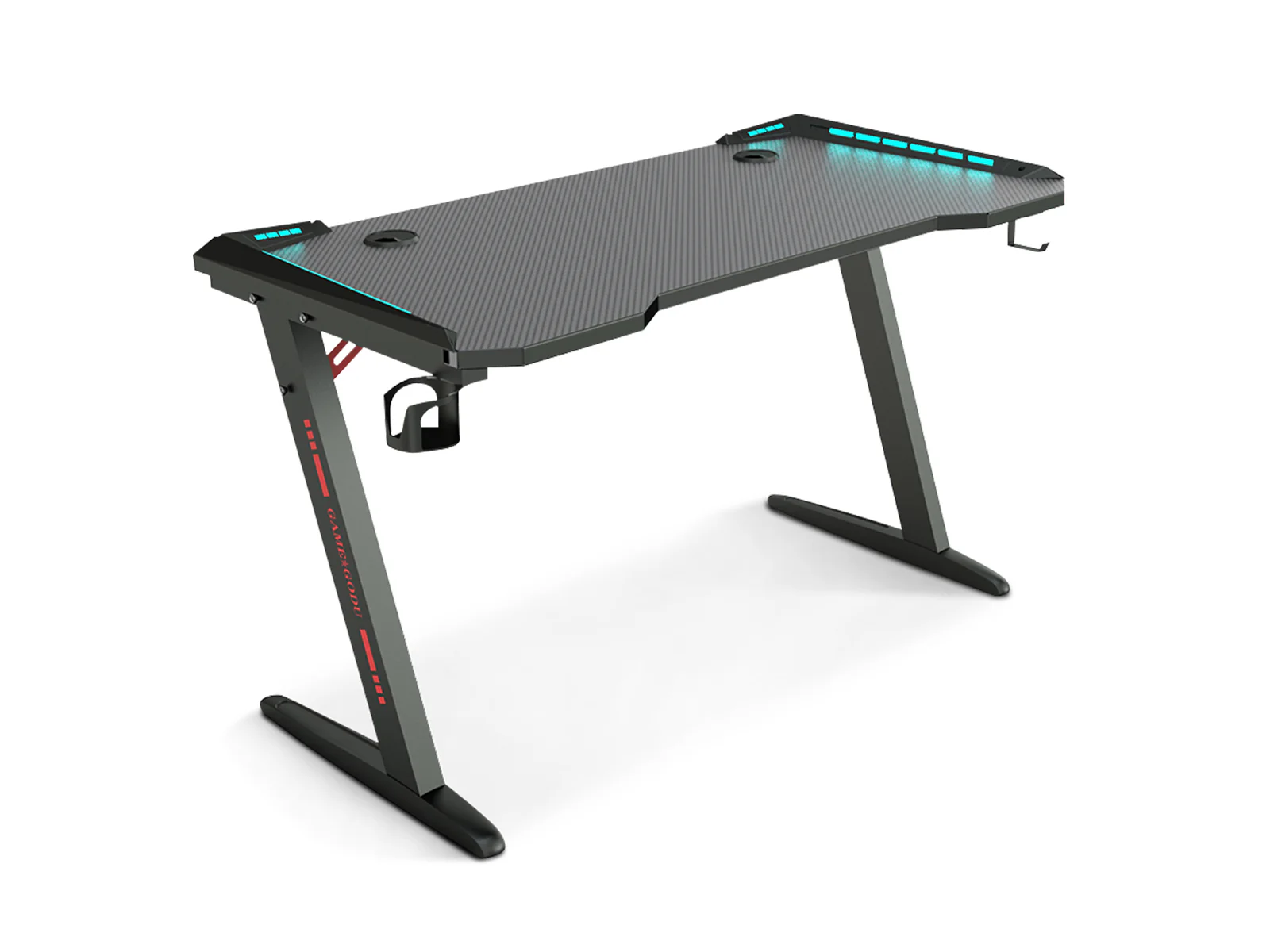 Gaming Table & Nicola Gaming chair PVC Black - Image 14