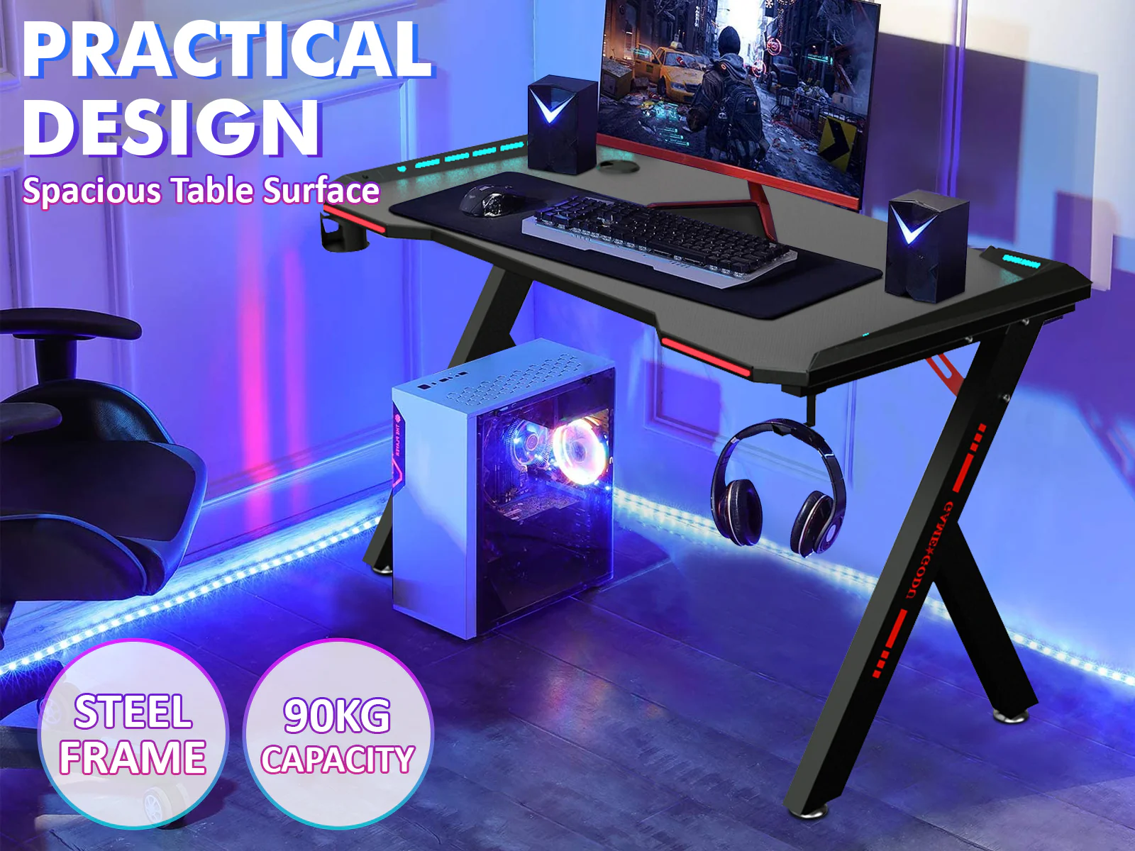 Gaming Table R5 - 120 cm - Image 4