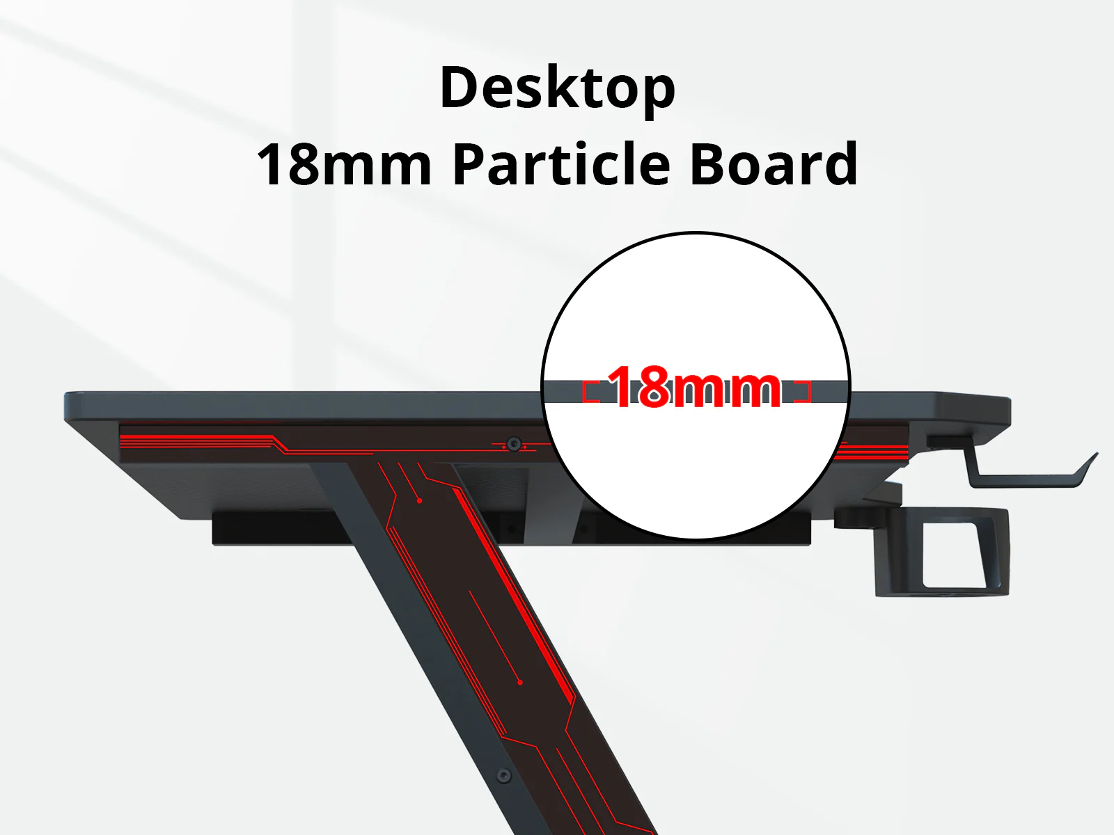 Gaming Table R6 - 140 cm - Image 10