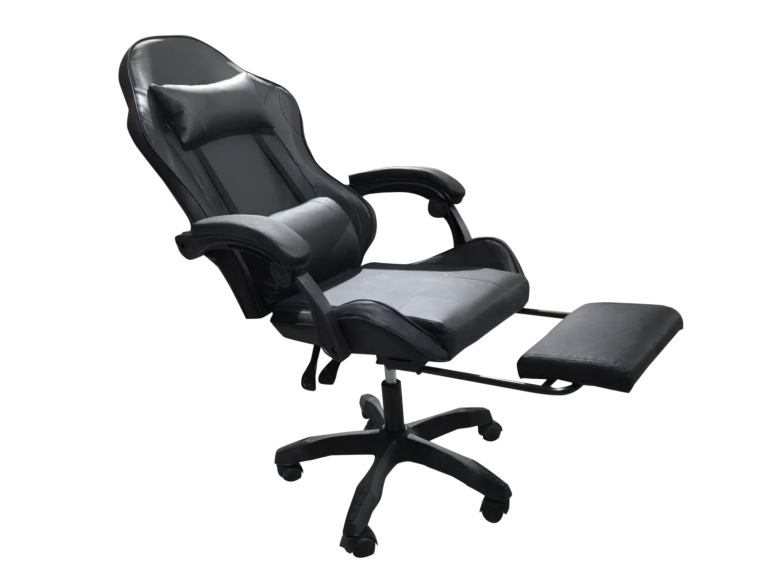 Gaming Table & Nicola Gaming chair PVC Black - Image 7