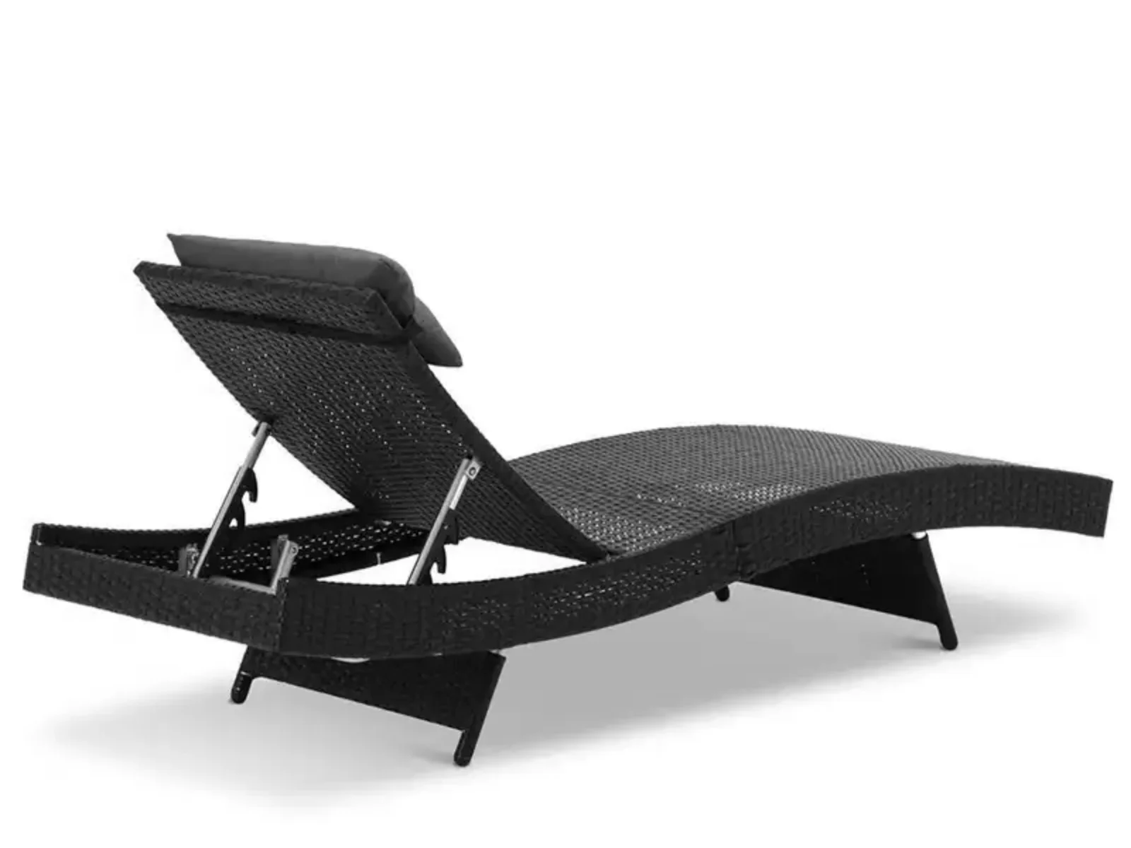Outdoor Sun Lounger with Aluminium Frame - Set of 2 - Image 7