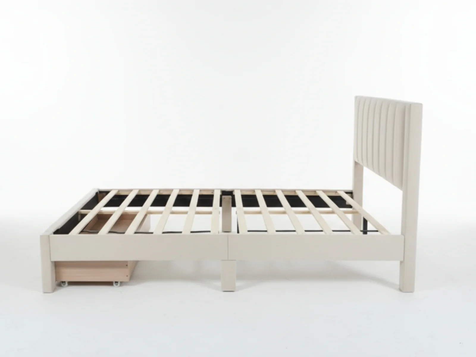 Manolo Bed Frame With Drawer & MEM23 Mattress - Queen - Image 6