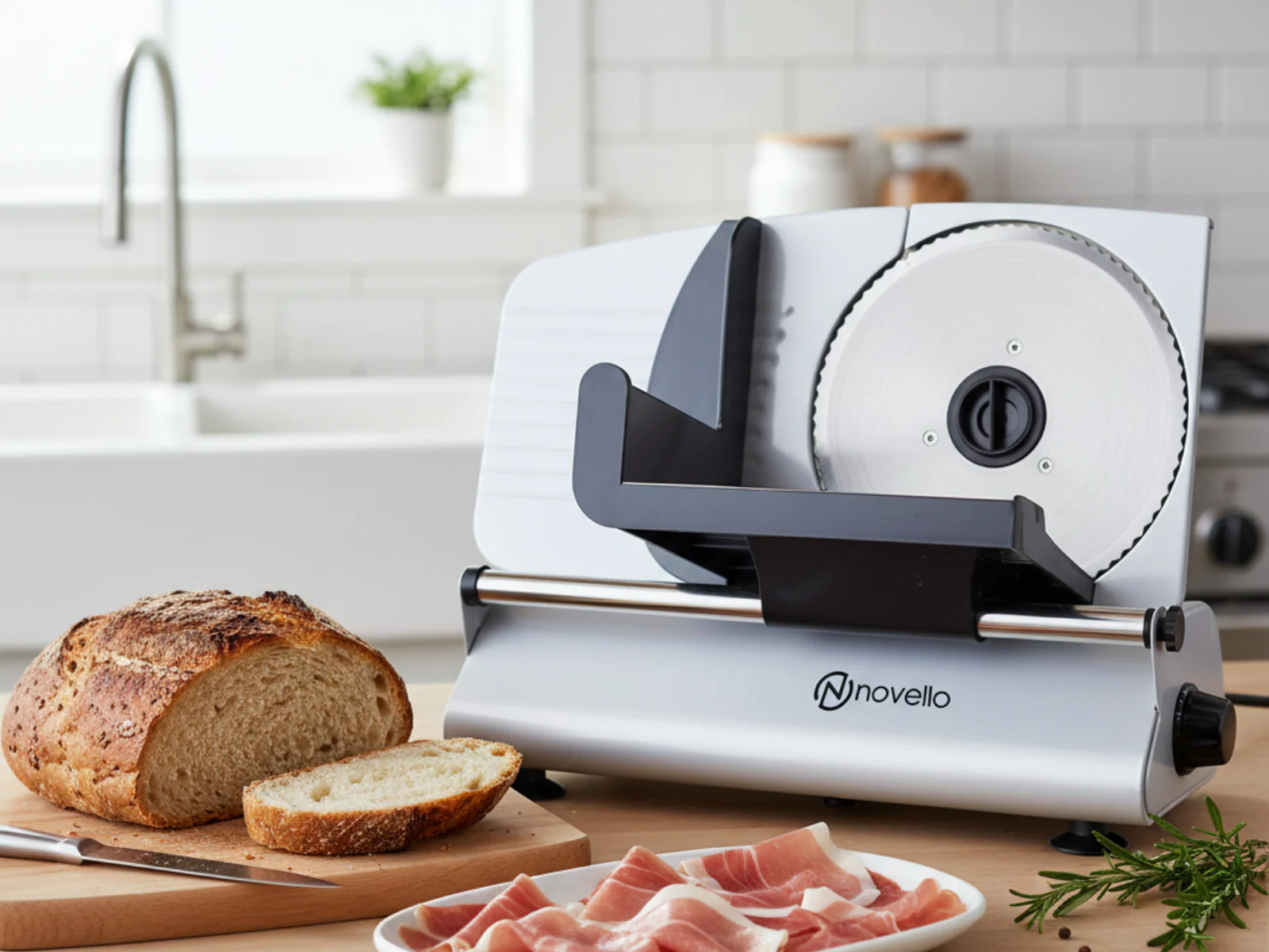 Meat Slicer - Silver - Image 3