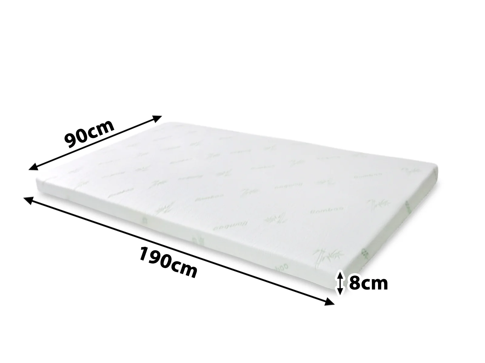 Memory Foam Mattress Topper 8 cm Dual – Single - Image 3