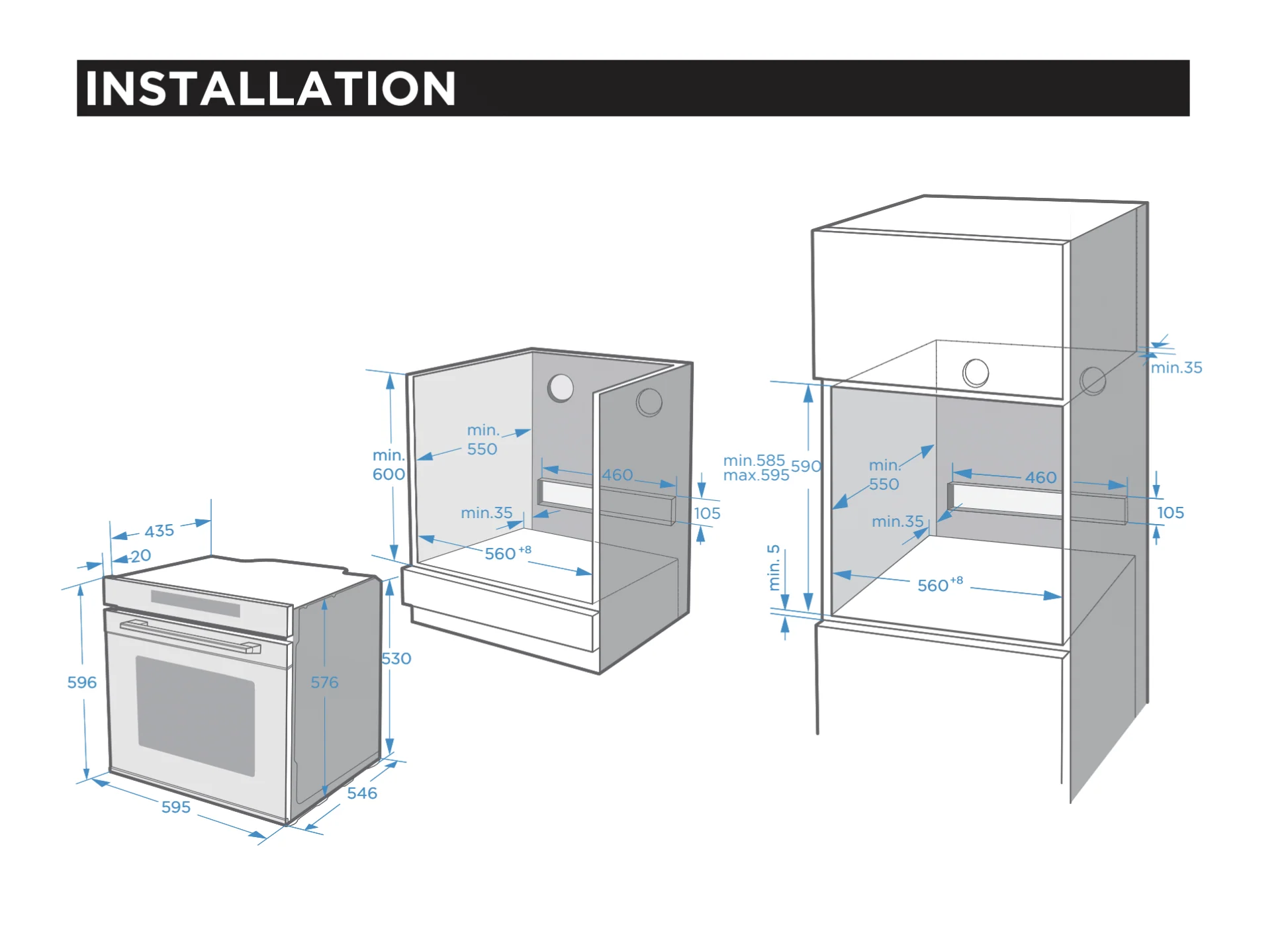 Midea 14 Functions Oven with Pyro Function 72L - Image 2