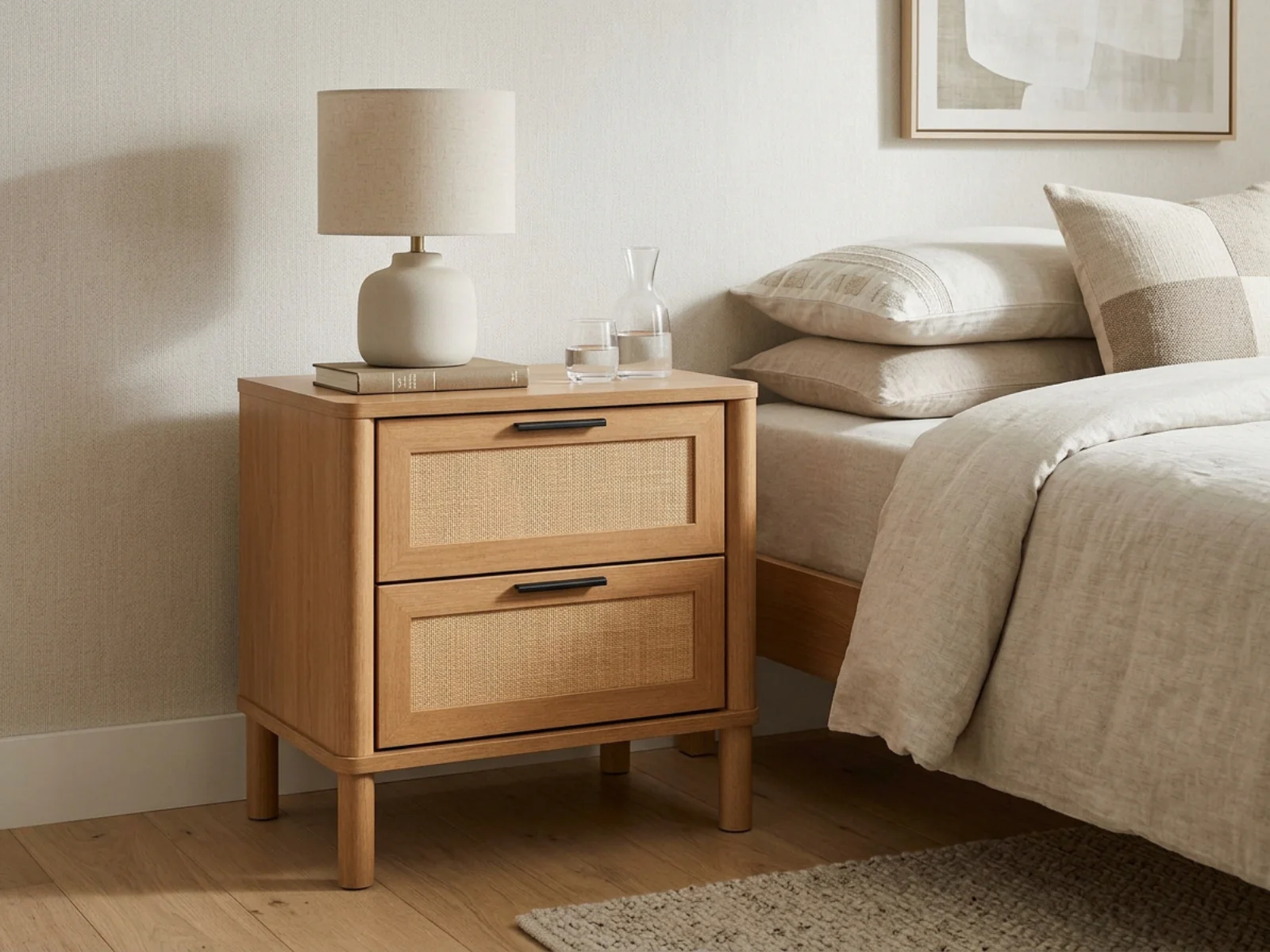 Modern Oak Guest Room Combo - 4 piece - Image 18