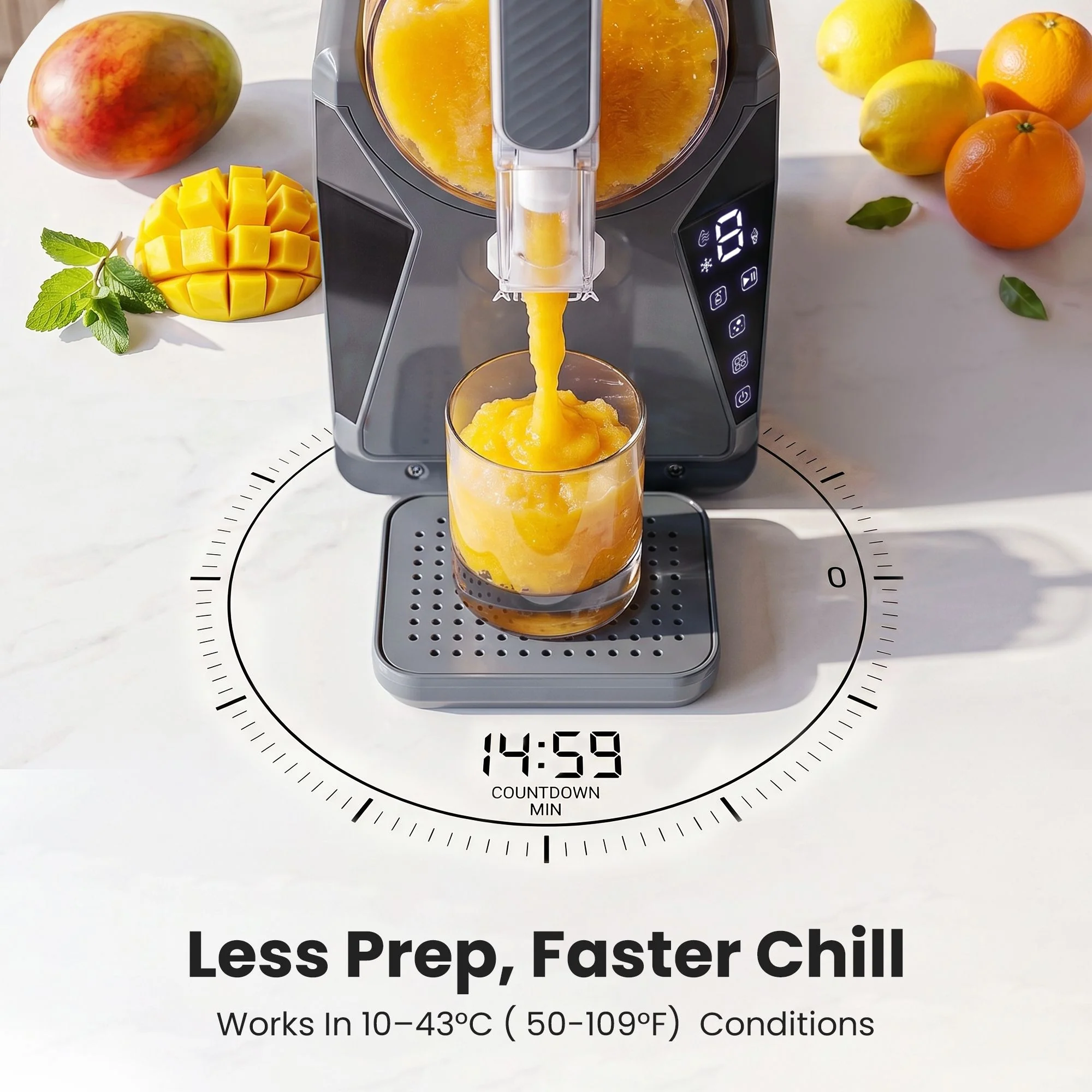 1.3L Slushie Machine Frozen Drink Maker Slushy Ice Cream Maker - Image 6