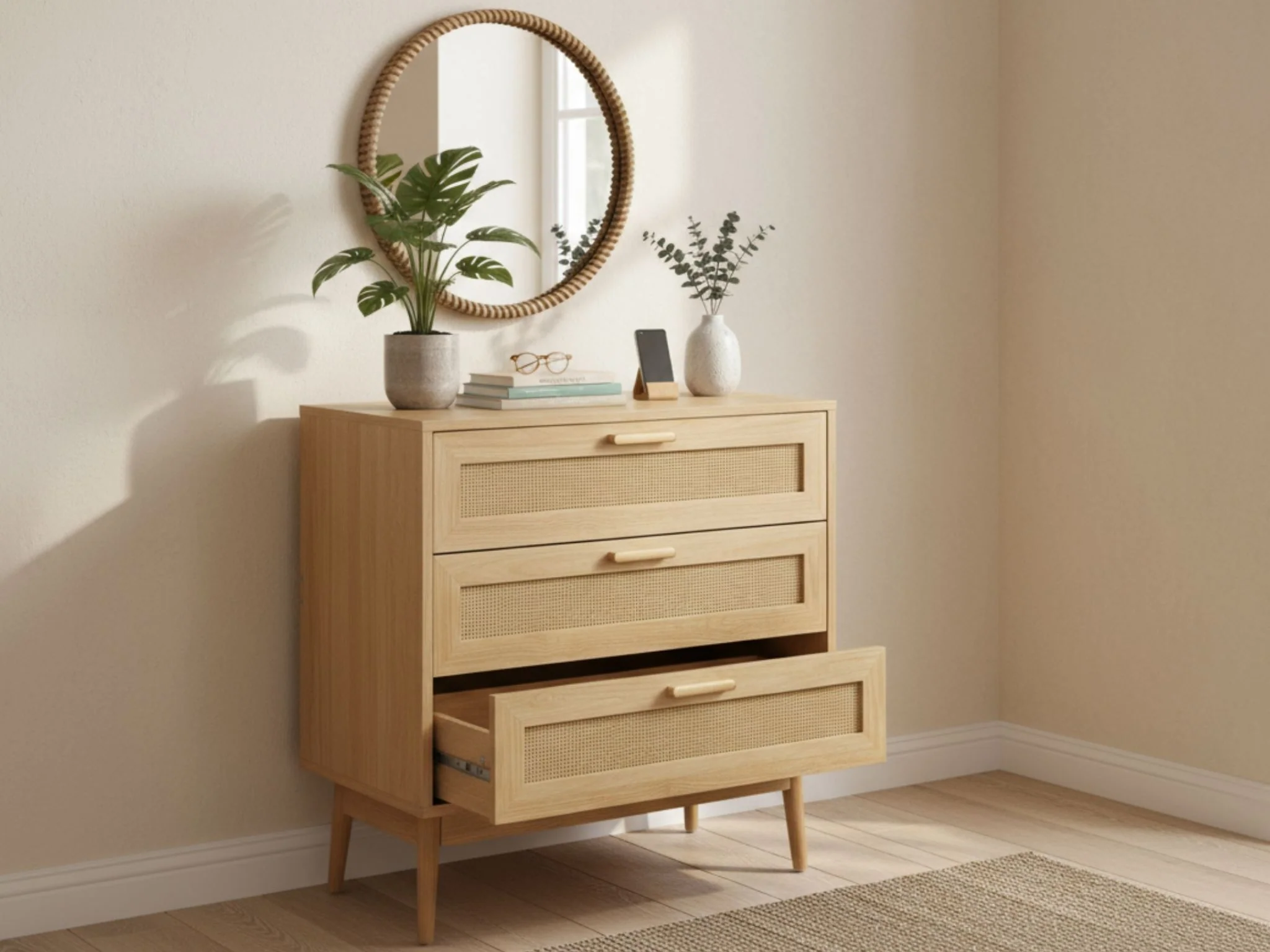 Naturlig 3-Drawer Chest - Image 10