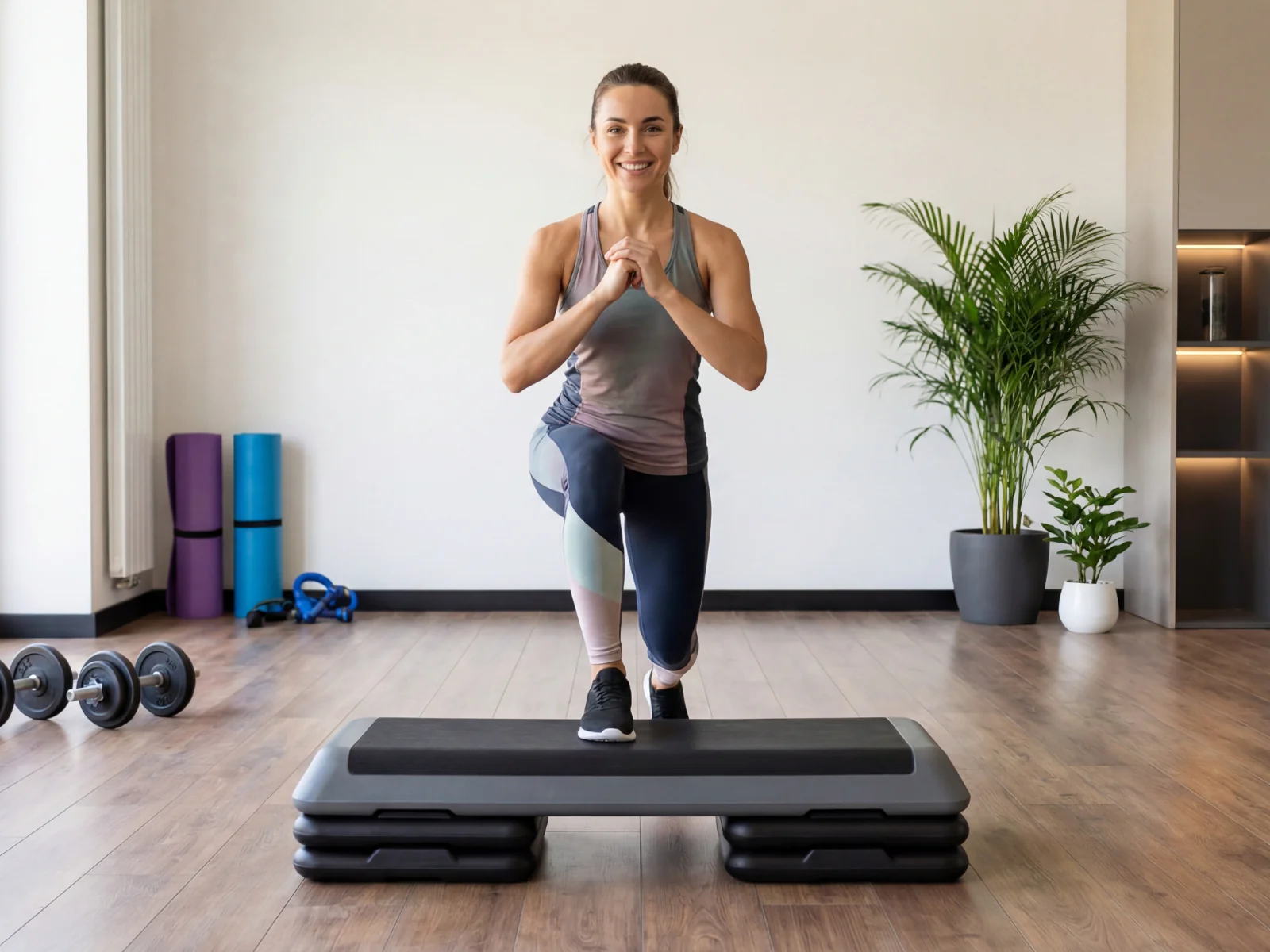 3-Level PE Aerobic Step - 10 cm / 15 cm / 20 cm - Image 3
