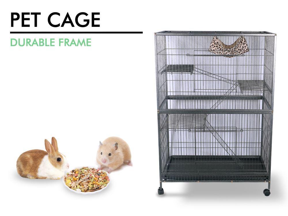 Iron Pet Cage with Multi-level - 140 cm - Image 2