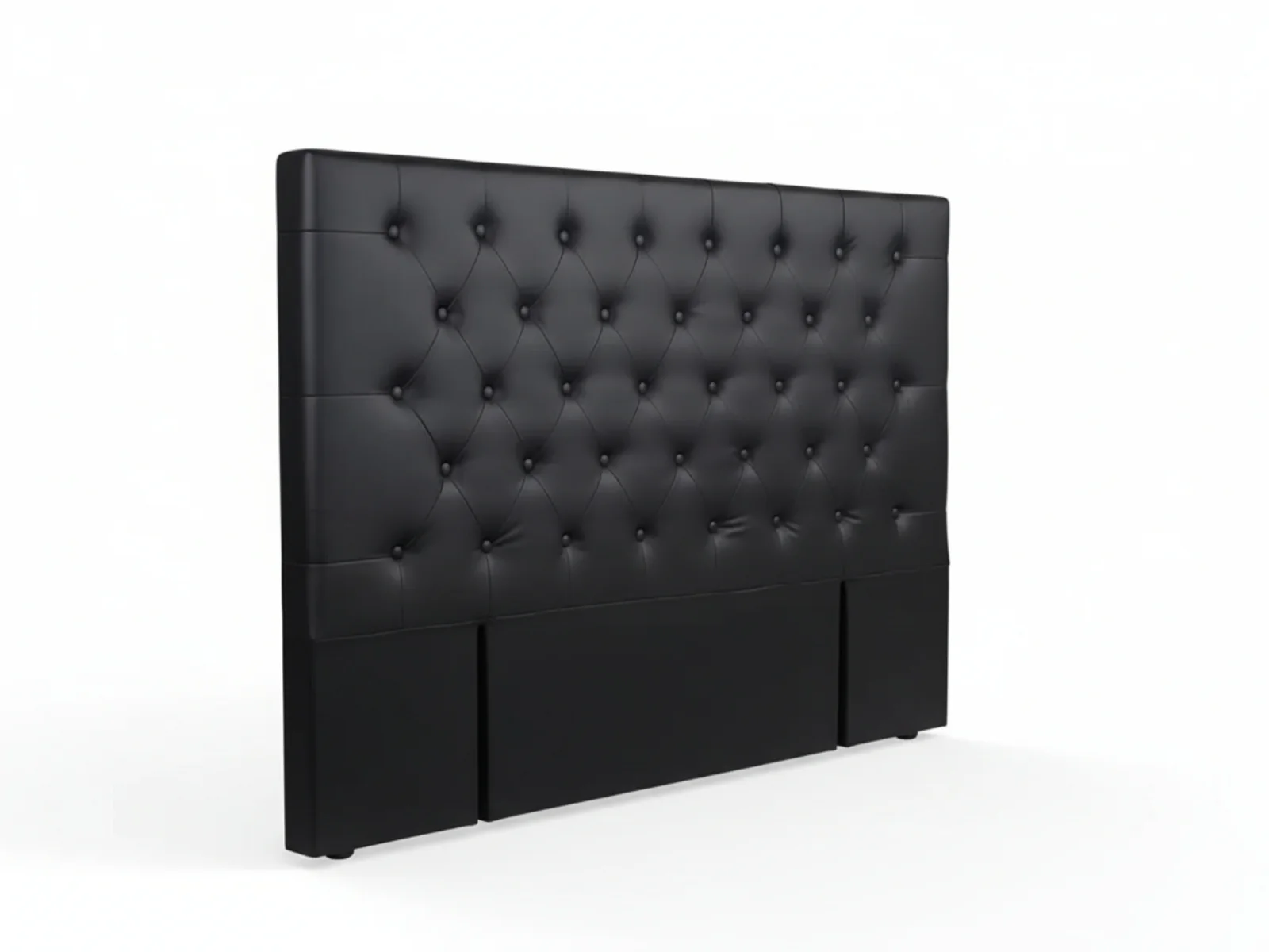 Raisa PU Headboard Black - Queen - Image 4