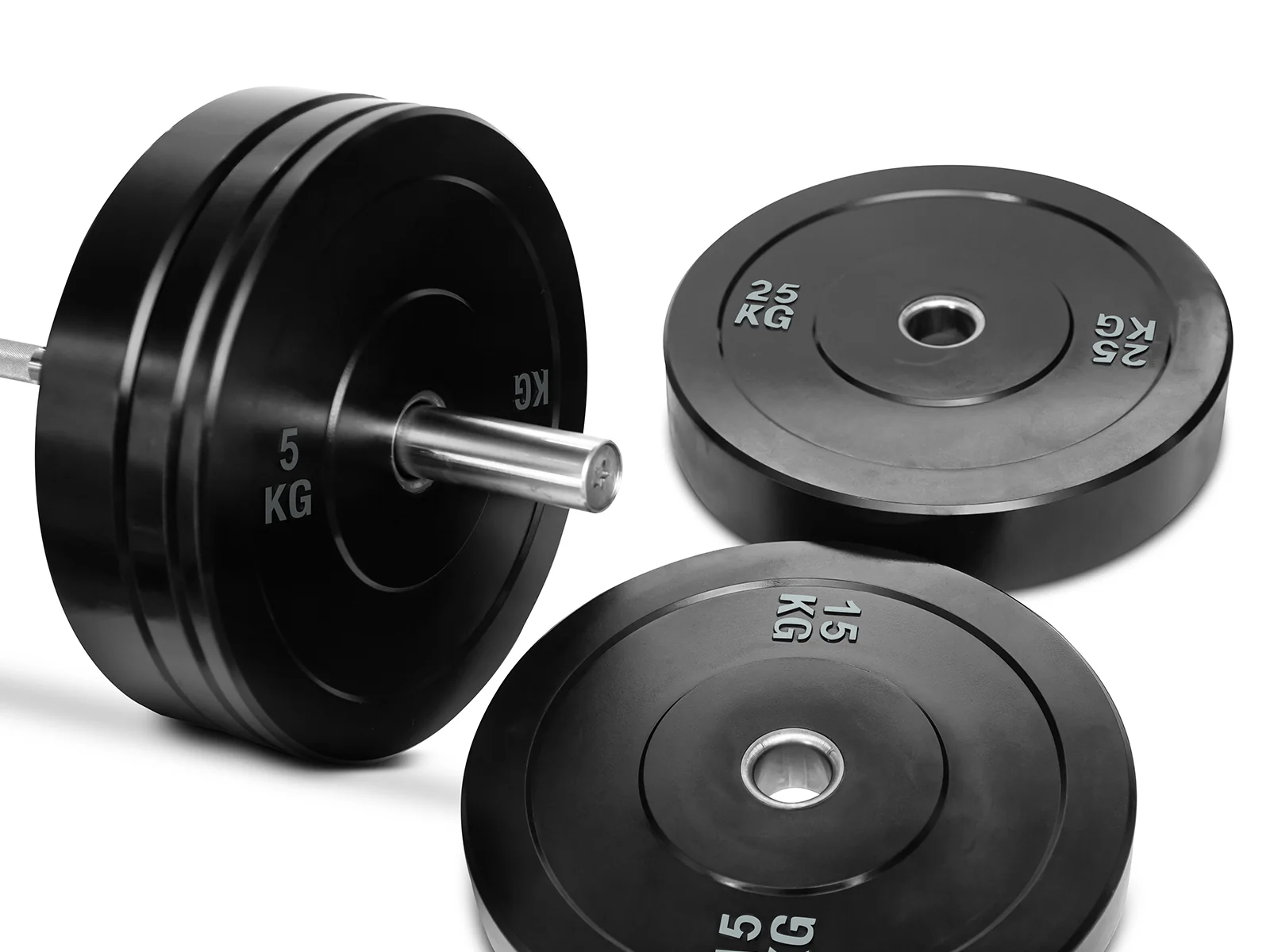 Rubber Bumper Plates 15KGx1 - Image 6