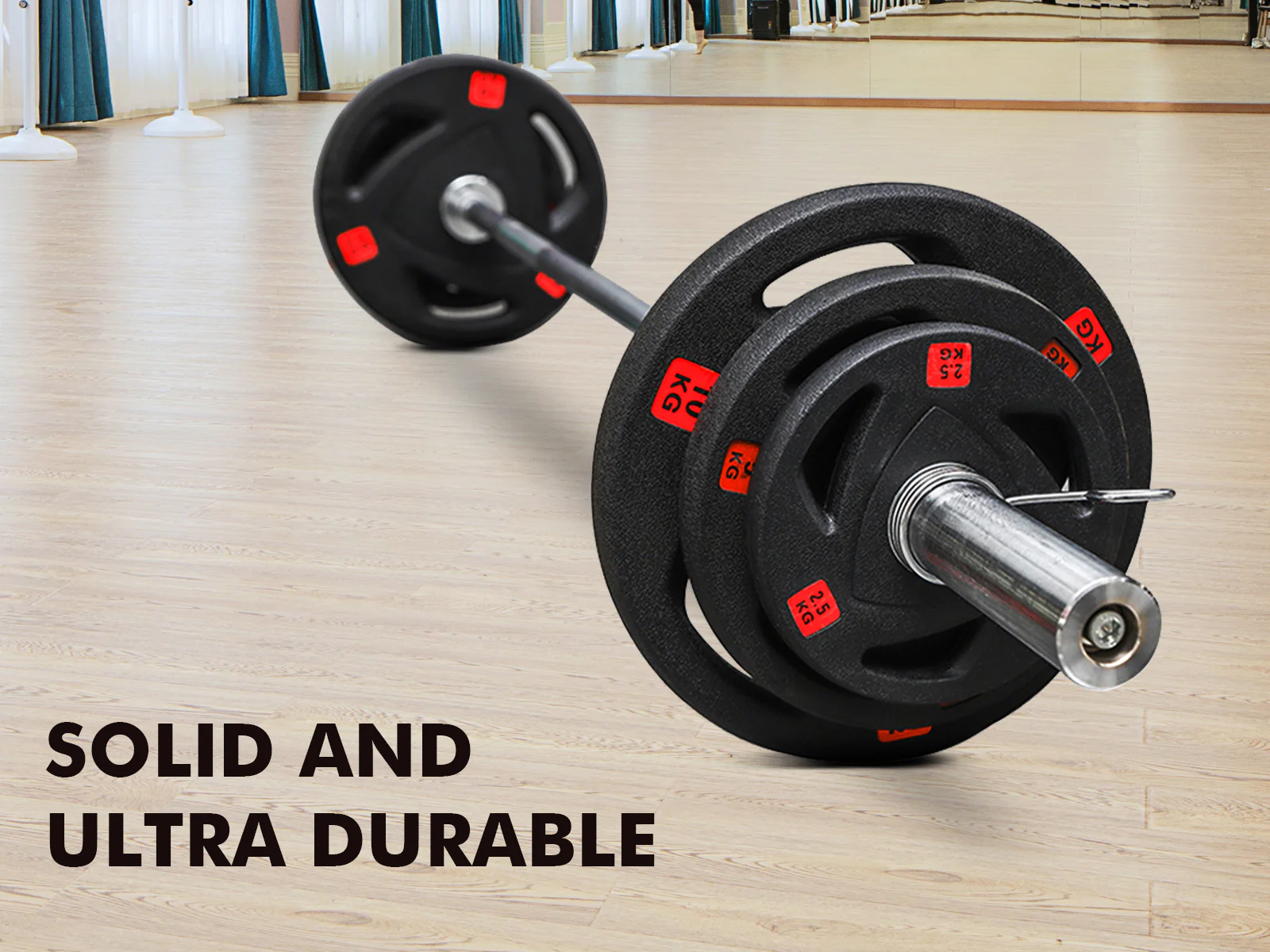 Rubber Weight Plates 20kg - Image 6