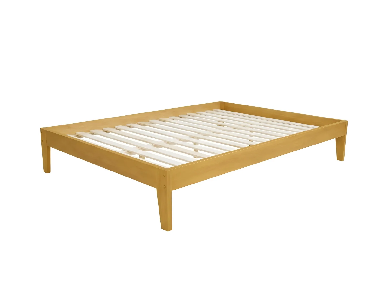 Sovo Bed Frame Oak - Double - Image 6