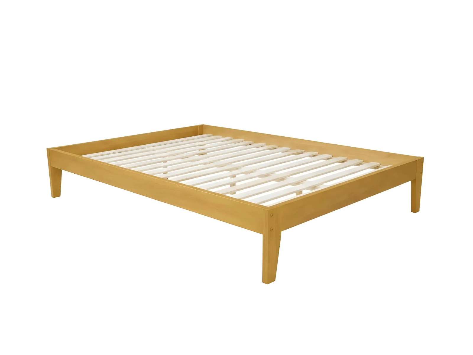 Sovo Bed Frame Oak - Double - Image 7