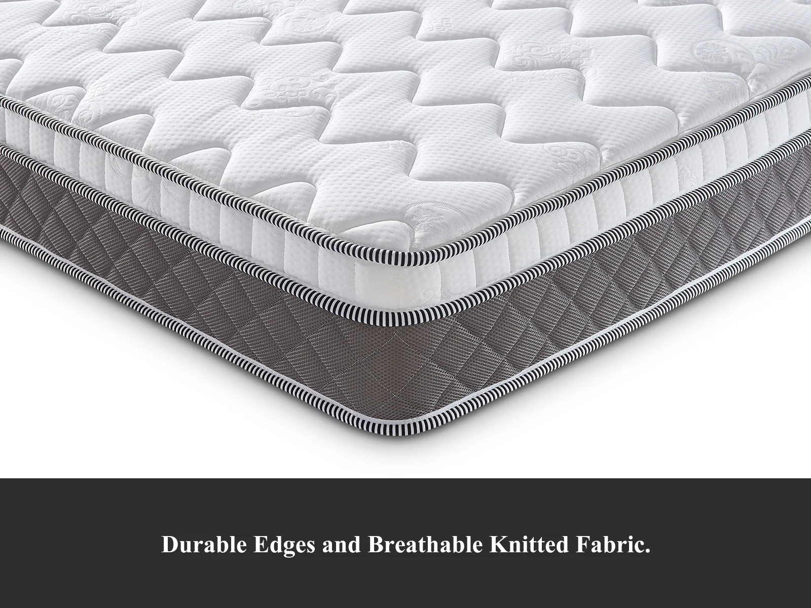 Sovo Bed Frame Oak & MEM 23 cm Mattress - Single - Image 19