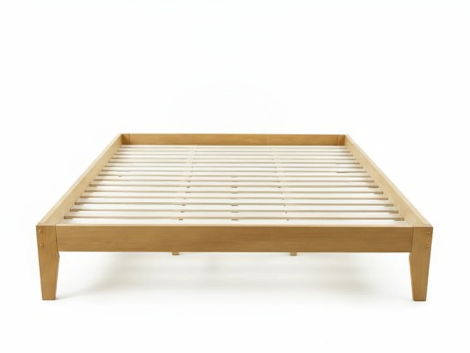 Sovo Bed Frame Oak & Xclusive X20 Mattress - Super King - Image 5